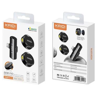 Imagem de Microfone de lapela alta capacidade de captação de som para tipo C - K