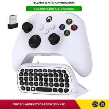 Imagem de Teclado Controlador De Teclado Para Jogos Sem Fio Com Receptor USB Con