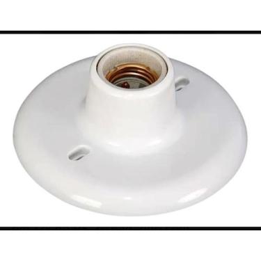Imagem de 10 pc Plafonier Plafon Soquete Opl Branco E27 Sobrepor - Propio