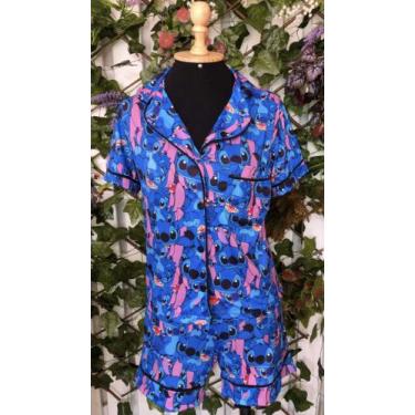 Imagem de Pijama americano stitch feminino - O ponto lingerie&pijama 