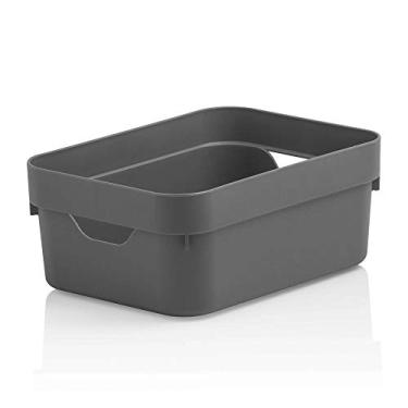 Imagem de Caixa Organizadora Cube Mini, Ou, Chumbo