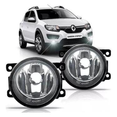 Imagem de Par Farol De Milha Sandero Stepway 2008 2009 2010 2011 2012 - Universo