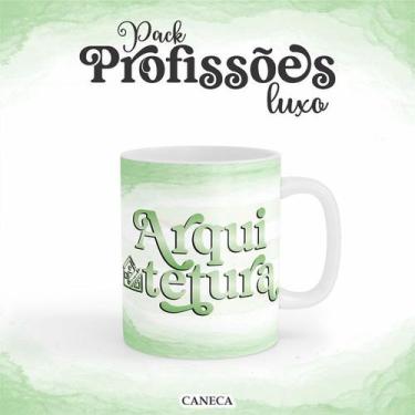 Imagem de Caneca Cerâmica Profissão Luxo Arquitetura Mod. 02 - Premium