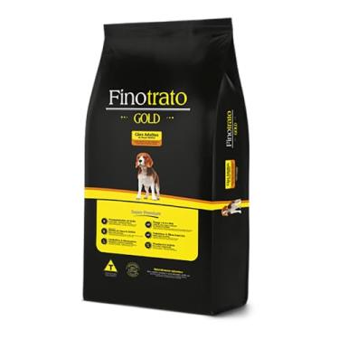 Imagem de Ração Finotrato Gold Caes Adultos Raças Medias 15kg