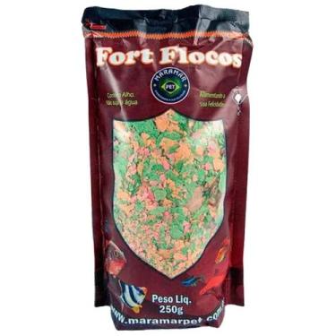 Imagem de Maramar Fort Flocos 250g Ração Para Peixes