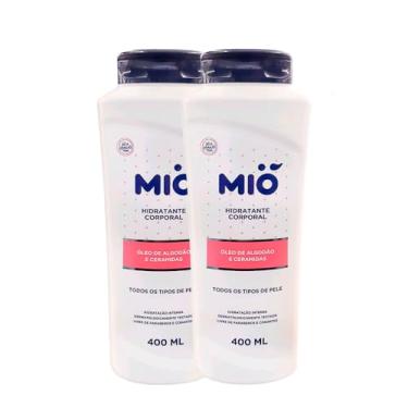 Imagem de Kit 2 Loção Hidratante Mió Óleo de Algodão e Ceramidas 400ml