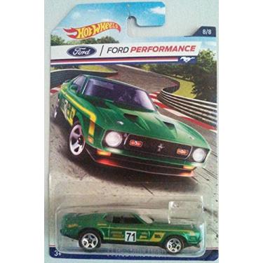 Imagem de HOT WHEELS 71 MUSTANG MACH 1 FORD PERFORMANCE 8/8 GREEN RARE CAR