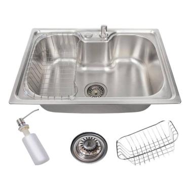 Imagem de Cuba Stillus Home Gourmet Cozinha Aço Inox Acessórios 50X40