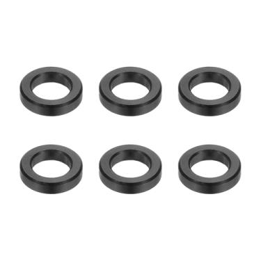 Imagem de PATIKIL 6 peças espaçadores de alumínio, espaçadores de metal de 5/16 x 1/2 alumínio 1/8 L espaçador parafuso espaçador bucha redonda não rosqueada para parafusos de 5/40.6 cm, preto