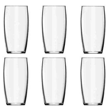 Imagem de Jogo de 06 Copos Long Drink Oca 300 ml Nadir, Transparente, 6