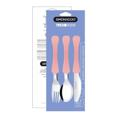 Imagem de Talher Infantil Disney Toy Story Inox Simonaggio, ROSA