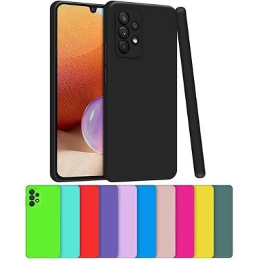 Imagem de Capa Capinha Case Compatível Samsung Galaxy A73 Silicone Aveludada Com Proteção De Câmera (VERDE LIMÃO)