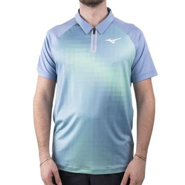 Imagem de Camisa Polo Mizuno Frontier Shadow Masculina - Cinza GG-Masculino