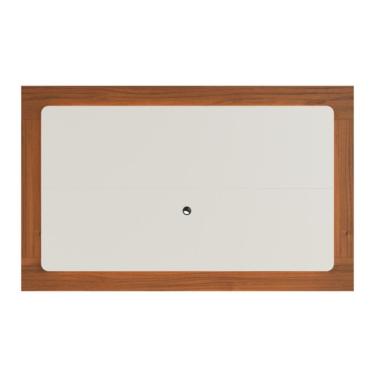 Imagem de Painel para TV até 75 Polegadas Oslo Off White e Canella 217cm