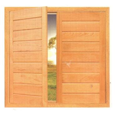 Imagem de Janela de Abrir Horizontal - Madeira Maciça - Angelim