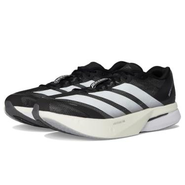 Imagem de Adidas Tênis de corrida masculino Adizero Boston 13, Preto/branco/cinza, 44