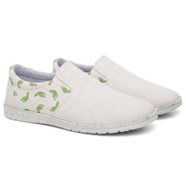 Imagem de Slip On Ecopé Estampado Unissex Sustentável Ecológico e Vegano Ecofrie