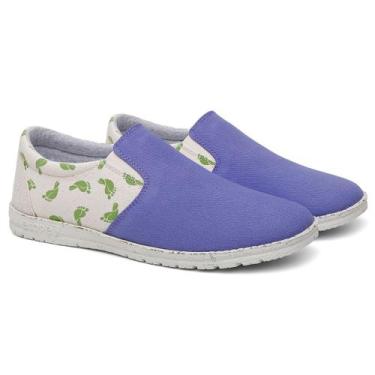 Imagem de Slip On Ecopé Estampado Unissex Sustentável Ecológico e Vegano Ecofrie