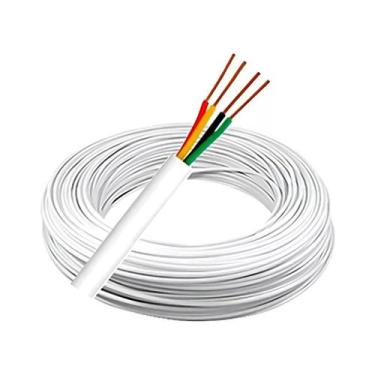 Imagem de Cabo de Alarme Interfone 4 Vias 0,40mm CFTV Caixa com 100m (metros) - 