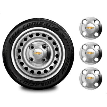 Imagem de Jogo 4 Calotas Centro De Roda Corsa Gm Chevrolet