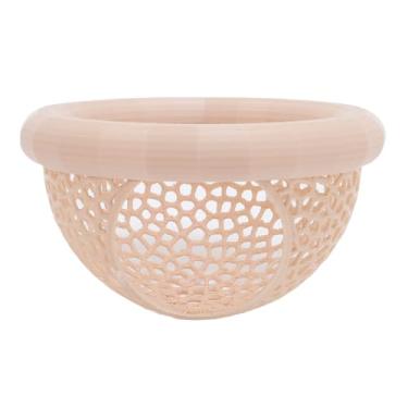 Imagem de Asixxsix Escondimento de Peixes Flutuantes Ponto de Descanso, Rede Multifuncional de Aquário e Caverna Flutuante para Peixes e Camarão Betta, Se Encaixa Em Pequenos Tanques (Bege)