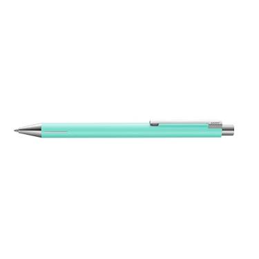 Imagem de LAMY Econ Lagoon Matt - Caneta Esferográfica Com Grip Ergonômico - Para Escrita Longa E Agradável - Aço Inoxidável, Durável E Sofisticado. - Incluindo Recarga LAMY M 16 Preto