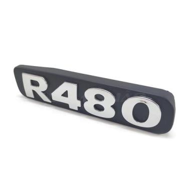 Imagem de Emblema Letreiro Modelo Potência Scania S5 2011... R480 Cromado (18903