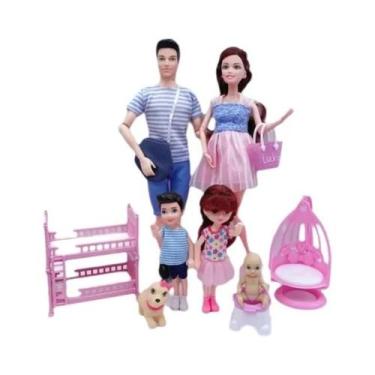 Imagem de Boneca Grávida De 11,5 Polegadas Com Carrinho, Cama E Cadeira, Acessór