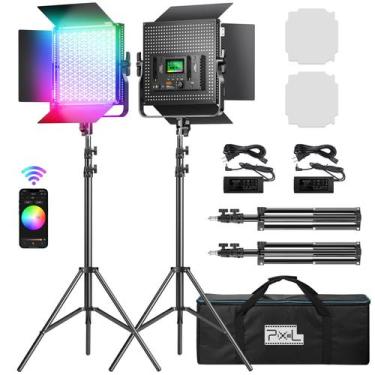 Imagem de Painel de luz de vídeo LED Pixel K80 RGB para iluminação fotográfica