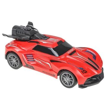 Imagem de Carro de Controle Remoto Speed Racing Brave, Modelo Esportivo, 4+ Anos, Vermelho, com 7 Funções, solta Fumaça, com Luz