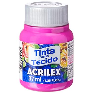 Imagem de Tinta Para Tecido Fosca, Acrilex, AMAC029, Magenta, 37 ml