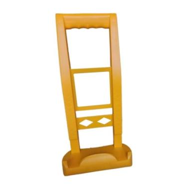 Imagem de Gralara Painel de Transporte, Transportador de Placa, Transportador de Drywall, Ferramenta de Elevação de Madeira Compensada para Placa de Vidro, Gesso Carton, Amarelo