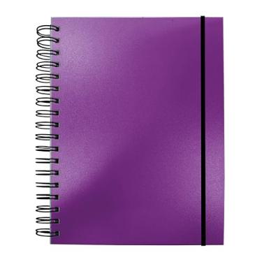 Imagem de DAC - Caderno Smart Universitário com 80 Folhas (90g) Fechamento em Elástico - Fun Roxo