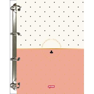 Imagem de Jandaia - Caderno Argolado Cartonado College Dots & Spots 80 folhas