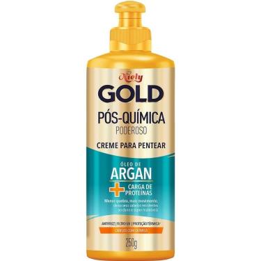 Imagem de Creme para Pentear Niely Gold Pos Química Poderosa 250g