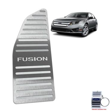 Imagem de Descanso De Pé Em Aço Inox Ford Fusion 2006 A 2012 Prata
