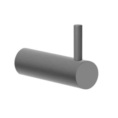 Imagem de Cabide Para Banheiro Preto Fosco Orion Grego Metal