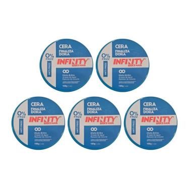 Imagem de Pomada Capilar Infinity Azul 160G - Kit Com 5Un