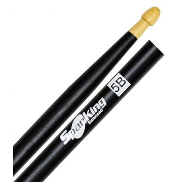 Imagem de Baqueta Spanking Linha Colorida 5B Clássica Preta (4016)