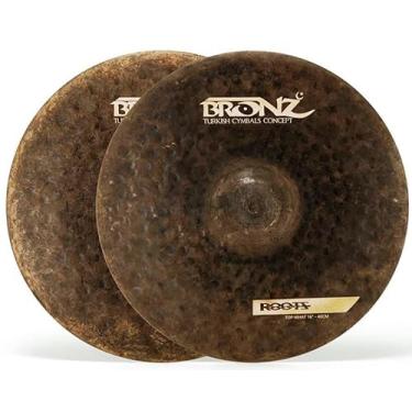 Imagem de Chimbal Bronz Cymbals Roots Formula Hihat 16¨ em Bronze B20 by Odery BRZ-ROO-HH16