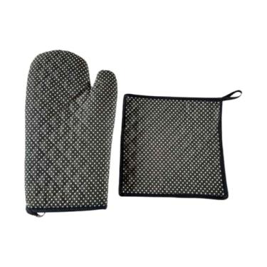 Imagem de Luva TéRmica Para Cozinha: Luva Avulsa, Par De Luvas Ou Kit Com Apoio TéRmico, Ideal Para Forno E FogãO(Poá,Par de Luva)