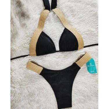 Imagem de Biquíni Sunset - Aquaianna , Preto, P