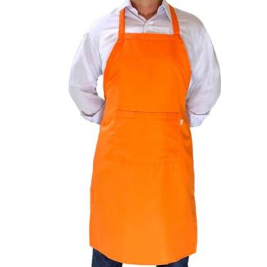 Imagem de Avental frente churrasqueiro - MUNDO DOS AVENTAIS , Laranja