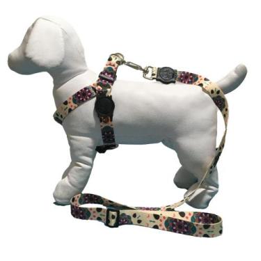 Imagem de Coleira peitoral para cachorro com guia modelo americano - Facepet, MA