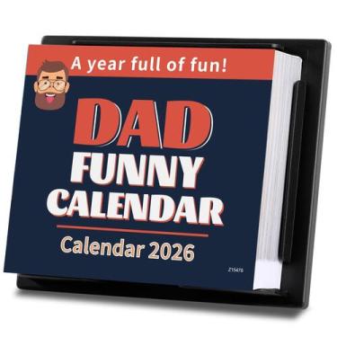 Imagem de Calendário de mesa Feteulo 2026 para o dia a dia com caixa de presente