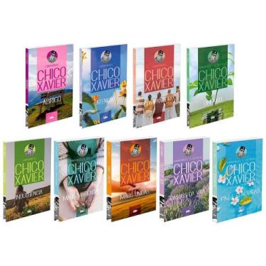 Imagem de Kit 9 Livros de Chico Xavier - Ide Editora - Edição Completa