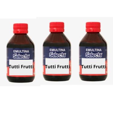 Imagem de Aroma Emulsão Para Sabor E Cor Sorvetes E Bebidas Kit 3 Alto Rendiment