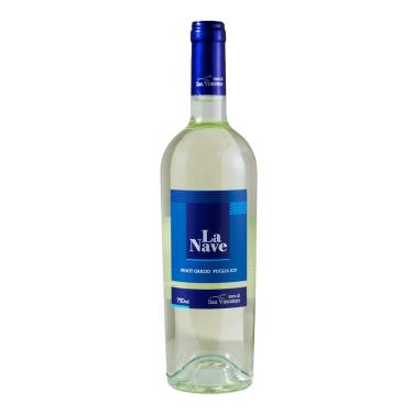 Imagem de VINHO LA NAVE PINOT GRIGIO BRANCO PUGLIA IGP 750ML
