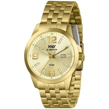 Imagem de Relógio X-Watch Masculino Ref: Xmgs1047 C2kx Casual Dourado