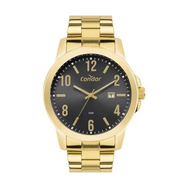 Imagem de Relógio Condor Masculino Ref: Co2115nap/4p Casual Dourado